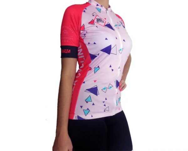 camisa manga corta ciclismo mujer